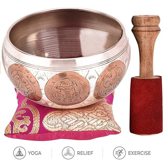 How do you use a heart chakra singing bowl